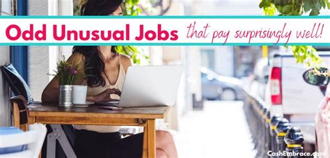 50 Odd Jobs That Pay Well Earn Over 100000year