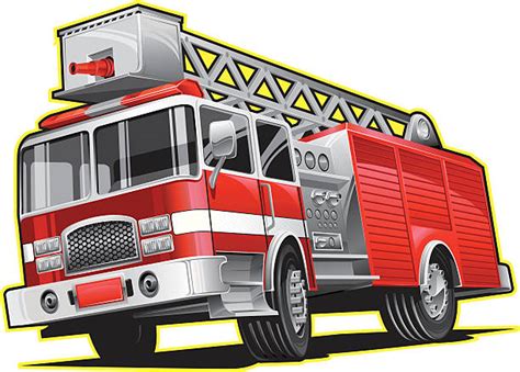 Fire Engine Illustrations Royalty Free Vector Graphics And Clip Art Istock