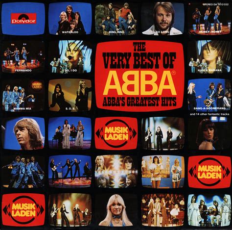 Abba ‎ The Very Best Of Abba Abbas Greatest Hits Lp 1976