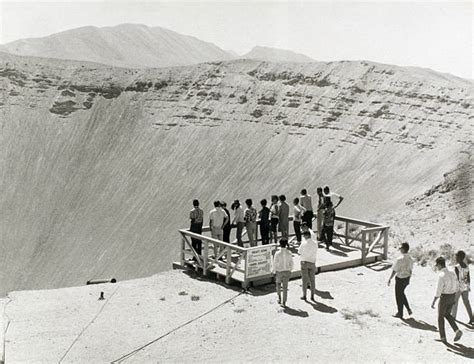 Observation Point At Project Sedan Crater Pictures Getty Images