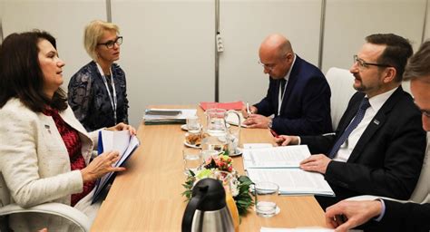 We believe steadfastly in multilateralism and the importance of international organisations such as. OSCE Secretary General's bilateral meetings during the ...