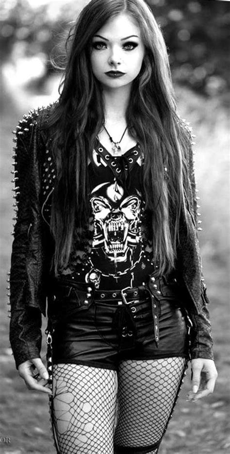 Pin By Kurt Barlow On X Black Metal Girl Metal Girl Gothic Fashion