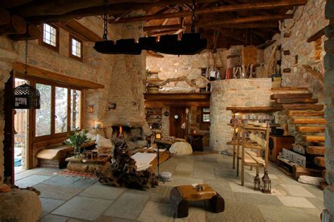 Traditional Stone House For A Way Of Life Simple And Necessary