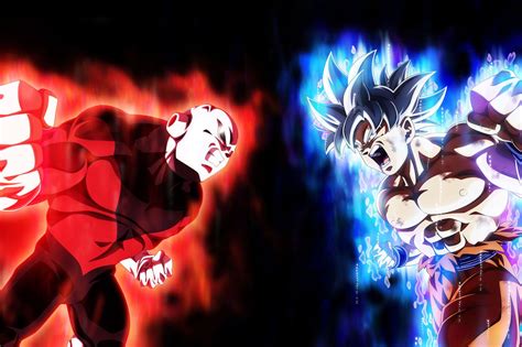 Dragon Ball Super Poster Goku Ultra Instinct Vs Jiren 12in X 18in