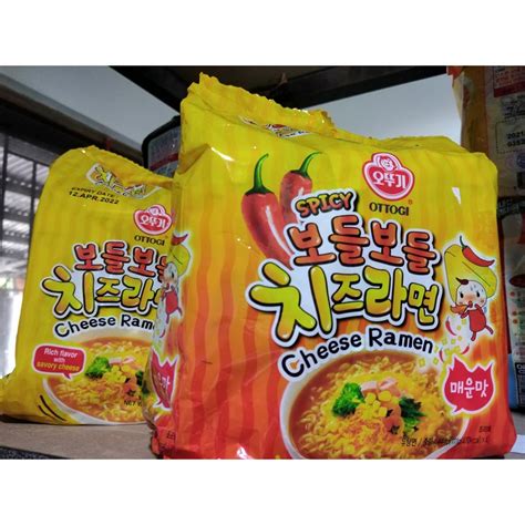 Ottogi Spicy Cheese Ramen 4pcs In A Pack Shopee Philippines