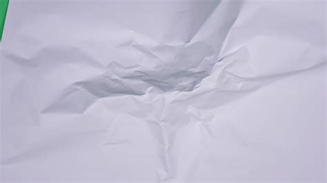 Stop Motion Animation Paper Wrinkles Green Screen 9335820 Stock Video
