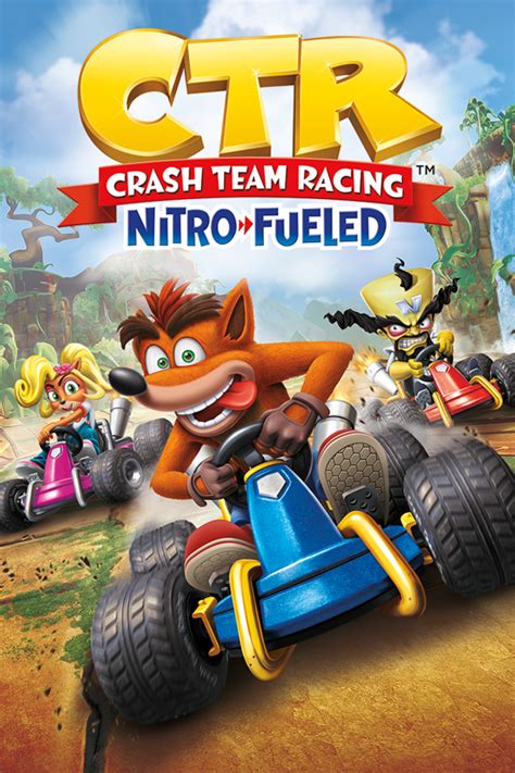 Ctr Crash Team Racing Nitro Fueled Cover Or Packaging Material
