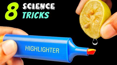 8 Amazing Science Activities And Experiments At Home Youtube