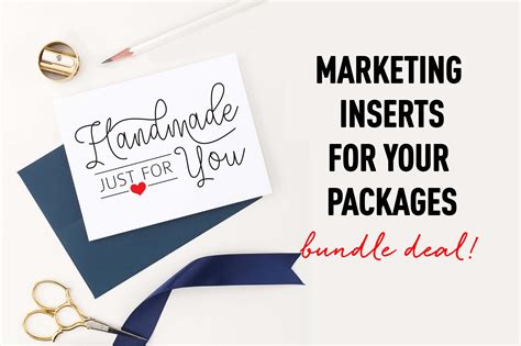 Marketing Inserts For Packages The Handmade Mastermind