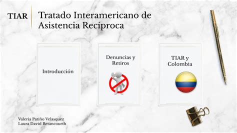 Tratado Interamericano De Asistencia Recíproca By Laura David Betancur