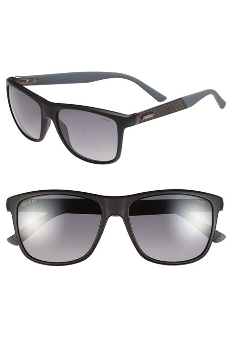 Gucci 56mm Polarized Retro Sunglasses Nordstrom