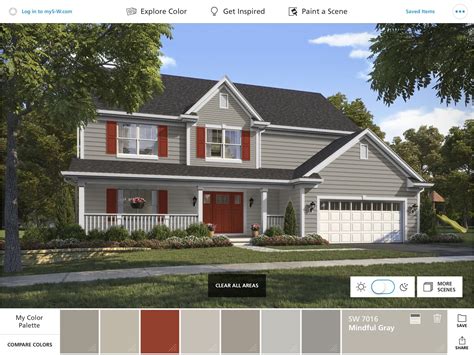 Do you find mindful gray undertones. SW Mindful Gray for body of house | House painting cost ...