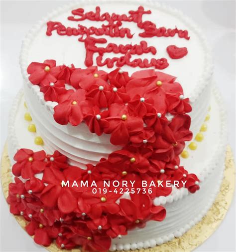 [[ Bakery Kek Kahwin Mama Nory Bakery Plt Kangar Perlis