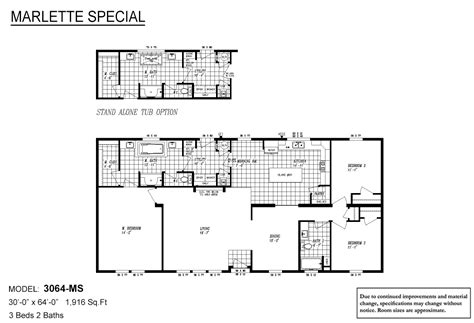 See more ideas about mobile home floor plans, floor plans, mobile home. Marlette Special 3064-MS by Marlette Homes - ModularHomes.com