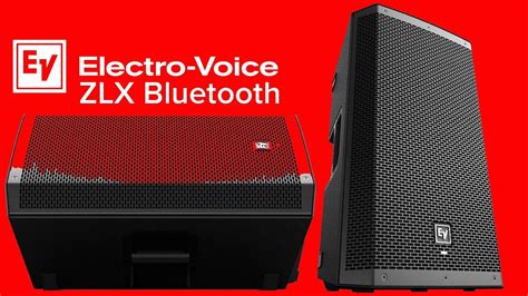 Electro Voice Zlx Bluetooth Powered Speaker Everything You Need To