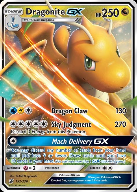 Dragonite Gx Pokémon Myp Cards