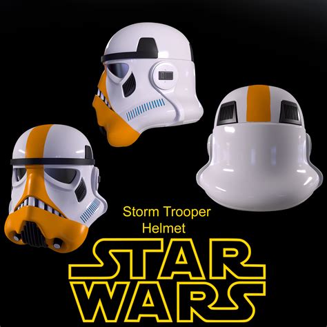 3d File Storm Trooper Helmet・3d Printer Model To Download・cults