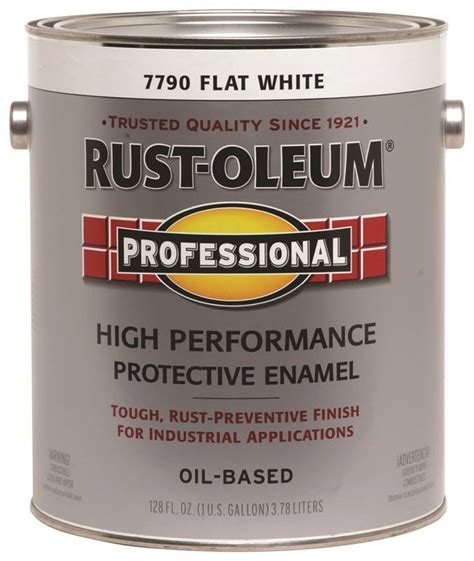 Looking for oil based white paint. Rustoleum 7790402 High Performance Oil Based Rust ...