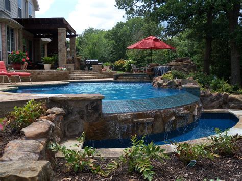 Vanishing Edge Pool With Natural Rock Living Pool Outdoor Living