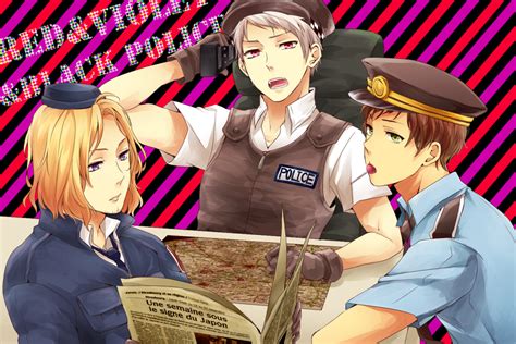 bad touch trio hetalia color police photo 30746230 fanpop