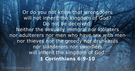 1 Corinthians 6 Web And Niv
