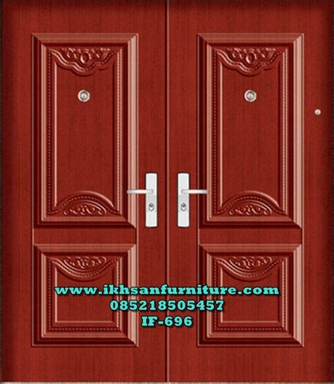 Dengan dua daun pintu, anda tidak akan kesulitan saat membawa barang ukuran besar ke dala rumah. Model Pintu Minimalis Kupu Tarung | Pintu, Desain