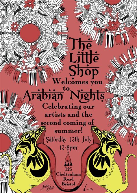 The Little Shop Welcomes You Arabian Nights Celebrating Our Acts And
