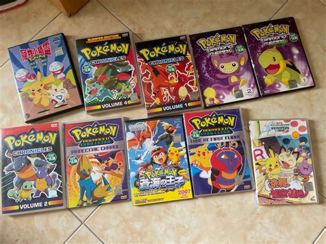 Pokemon Dvd Collection Hobbies And Toys Music And Media Cds And Dvds On