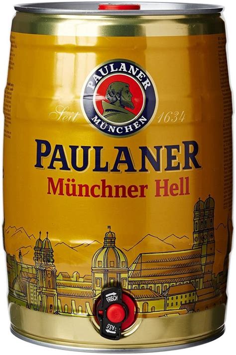 Paulaner Munich Mini Keg Beer 5 Litre Approved Food