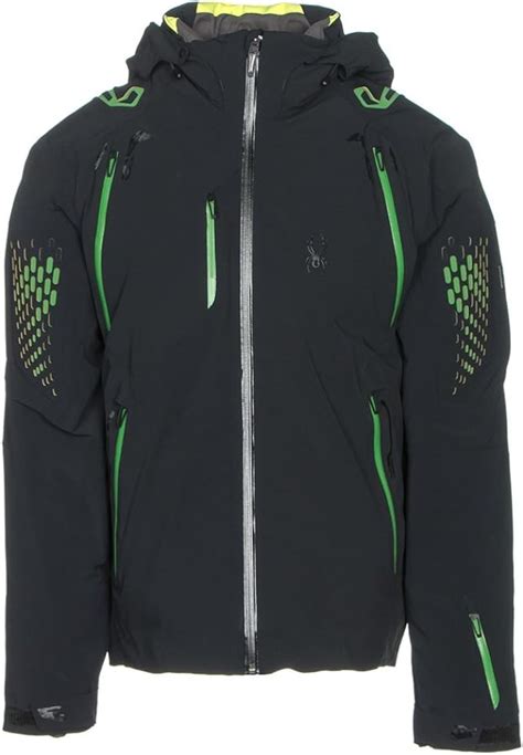 Spyder Legend Pinnacle Mens Ski Jacket Black Uk Clothing
