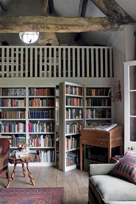 30 Diy Home Libraries With Rustic Design Home Library Design Home