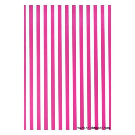 10 Sheets Of Strips Pattern Paper 5 Colors Srushti Patil