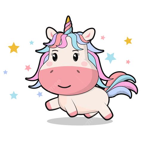 Cute Unicorn Rainbow Vector Design Images Cute Unicorn Cartoon Vector Walking Unicorn Png
