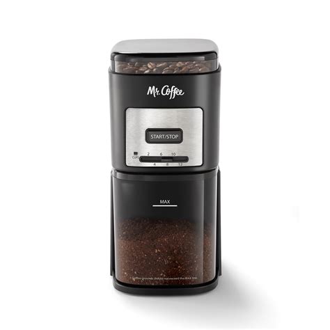 Buy Mr Coffee 12 Cup Automatic Burr Grinder Black Precision Grinding