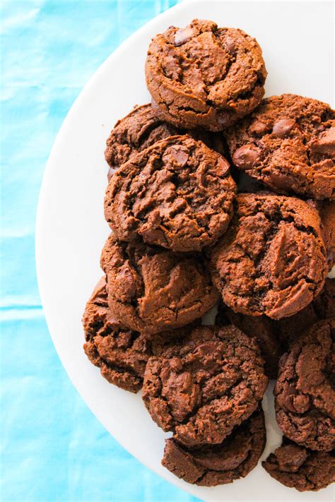 These double chocolate chip cookies are seriously the best you will ever taste! Double Chocolate Chip Cookies - Good Habits & Guilty ...