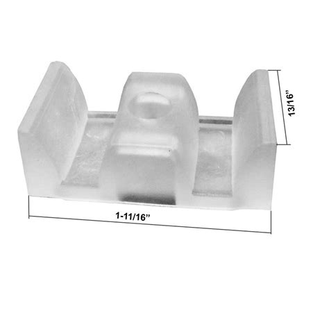 Sliding shower doors use a roller system that is attached to the glass and rides in a top track and utilizes a bottom track to keep the doors aligned and tracking in good order. Sliding Shower Door Opaque Bumpers - (Set of 2) - Plumbing ...