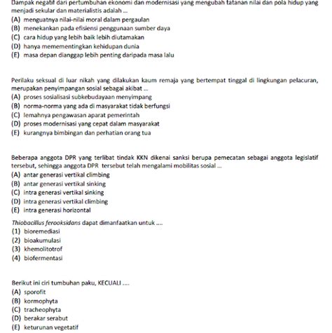 Pendidikan bahasa arab fitk uin walisongo semarang. Contoh Soal Ujian Mandiri Soshum Pdf 2019 - Skuylahhu