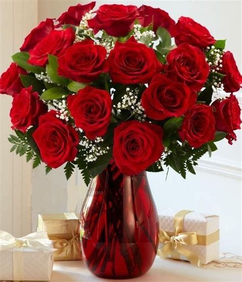 Beautiful Rose Arrangements Sweet Decoration Valentines Flowers