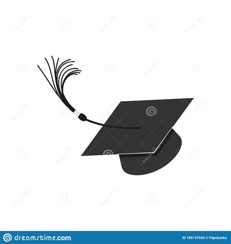 Thrown Up Graduation Hat Square Academic Cap Mortarboard Headgear