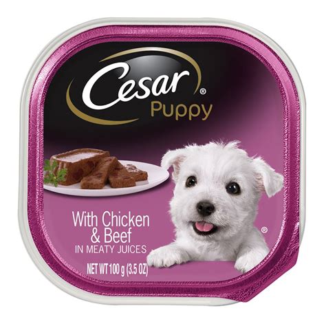 There are a lot of options claiming to offer your dog the best nutritional package in a variety of. CESAR Puppy Wet Dog Food | eBay