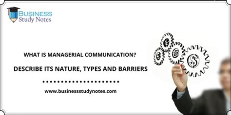 Managerial Communication Business Study Notes