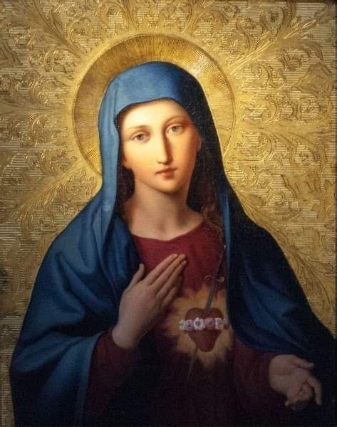Pin By Tina Daros On Icons Mary Jesus Blessed Mother Mother Mary