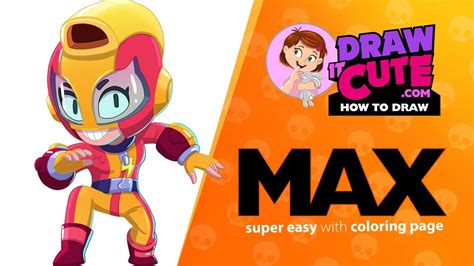 Tons of awesome max brawl stars wallpapers to download for free. How to draw Max | Brawl Stars super easy drawing tutorial ...