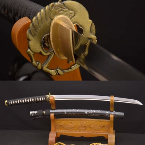 Hand Forged Ko Katana Japanese Samurai Sword 1095 High Carbon Steel