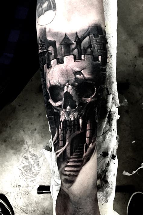Tattoo Uploaded By John Viglione • Castle Grayskull Tattoo