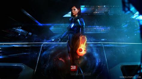 Fonds D écran Jeux Vidéo Fonds D écran Mass Effect 3 Jane Shepard Par Devriell