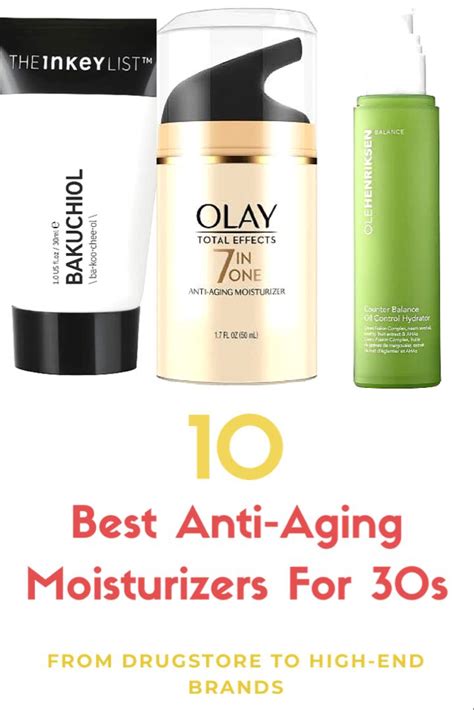 Best Anti Aging Creams For Your 30s Anti Wrinkle Moisturizers Of 2019