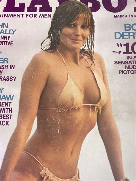 Bo Derek Playboy Magazine March Vintage Nude Pictorial Vg My Xxx Hot Girl