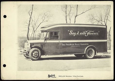 vintage 1920's moving truck van | Classic trucks, Trucks ...