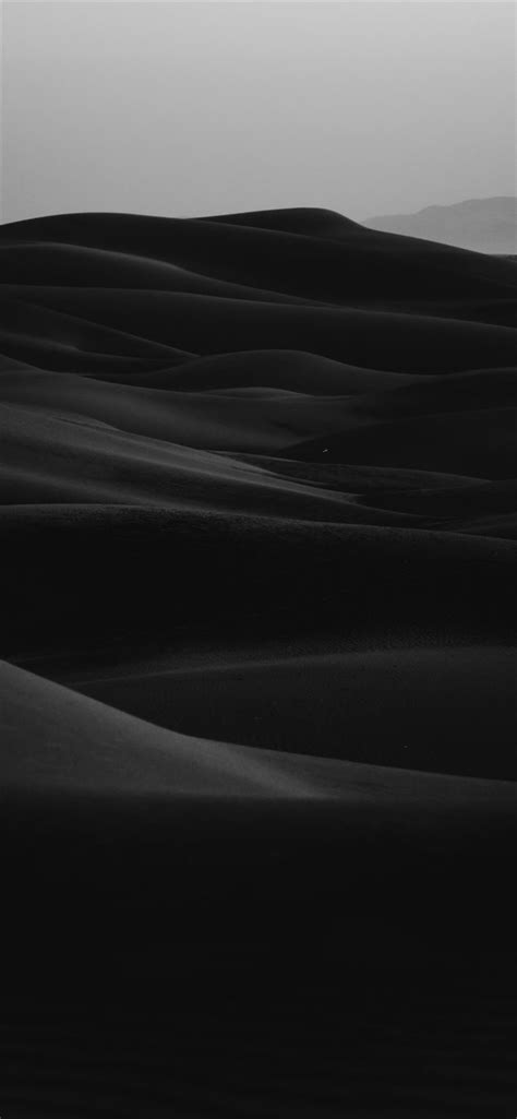 Grayscale Photo Of Desert Iphone 11 Wallpapers Free Download